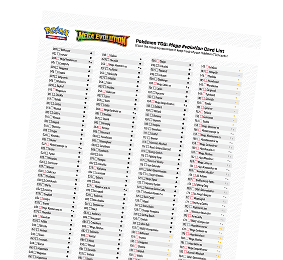 Pokmon TCG: Mega Evolution Card Gallery