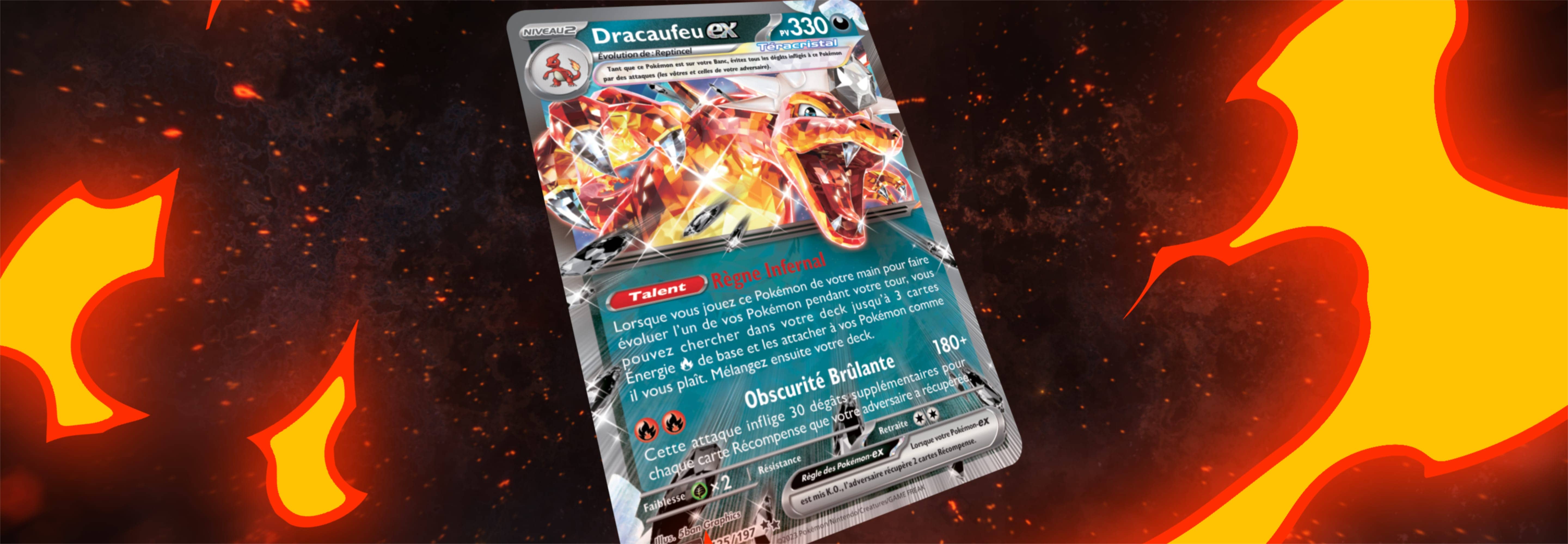 Pokémon TCG Écarlate Et Violet - Blister 3 Boosters Obsidienne Flammes Avec Eevee Et Tomberro Aléatoire