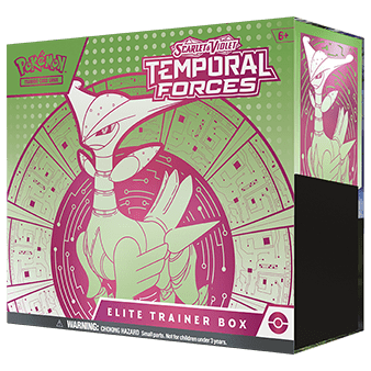 pokemon tcg scarlet and violet temporal forces booster display box Pokemon Scarlet & Violet Temporal Forces Sleeved Booster Pack main image 0